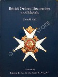Book cover of British Orders, Decorations and Medals  by HALL, Donald 